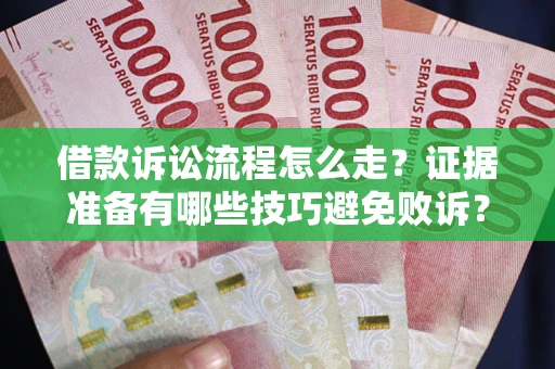济南借款诉讼流程怎么走？证据准备有哪些技巧避免败诉？