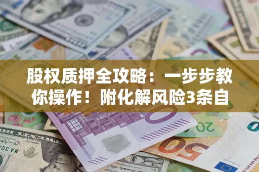 济南股权质押全攻略：一步步教你操作！附化解风险3条自救法则