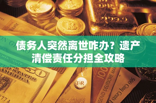 济南债务人突然离世咋办？遗产清偿责任分担全攻略