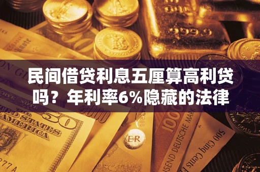 济南民间借贷利息五厘算高利贷吗？年利率6%隐藏的法律风险全解析